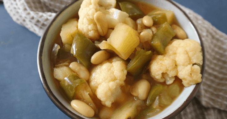 Image for Vegan Potato Cauliflower Stew (oil free, gluten free)