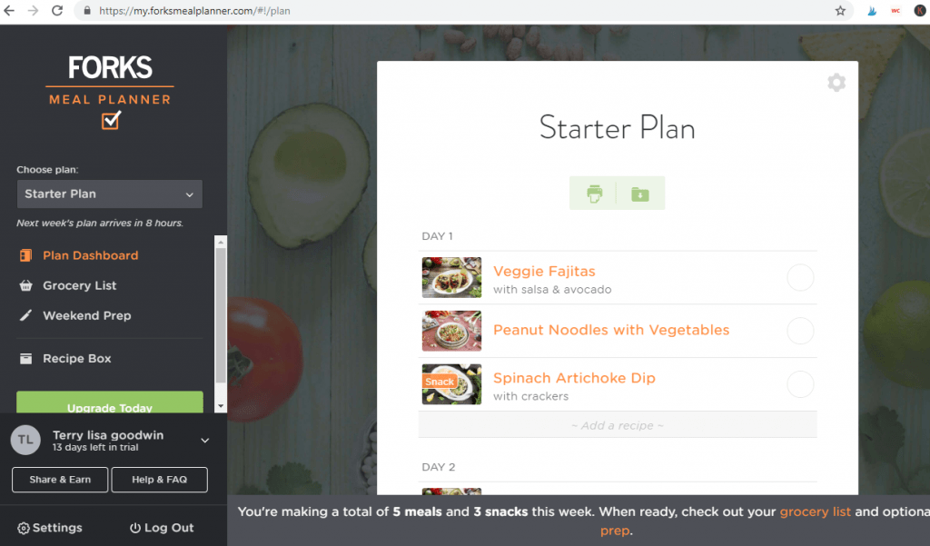 Forks Over Knives Meal Planner Review
