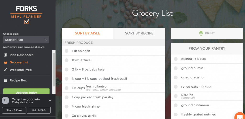 Forks Over Knives Meal Planner Review