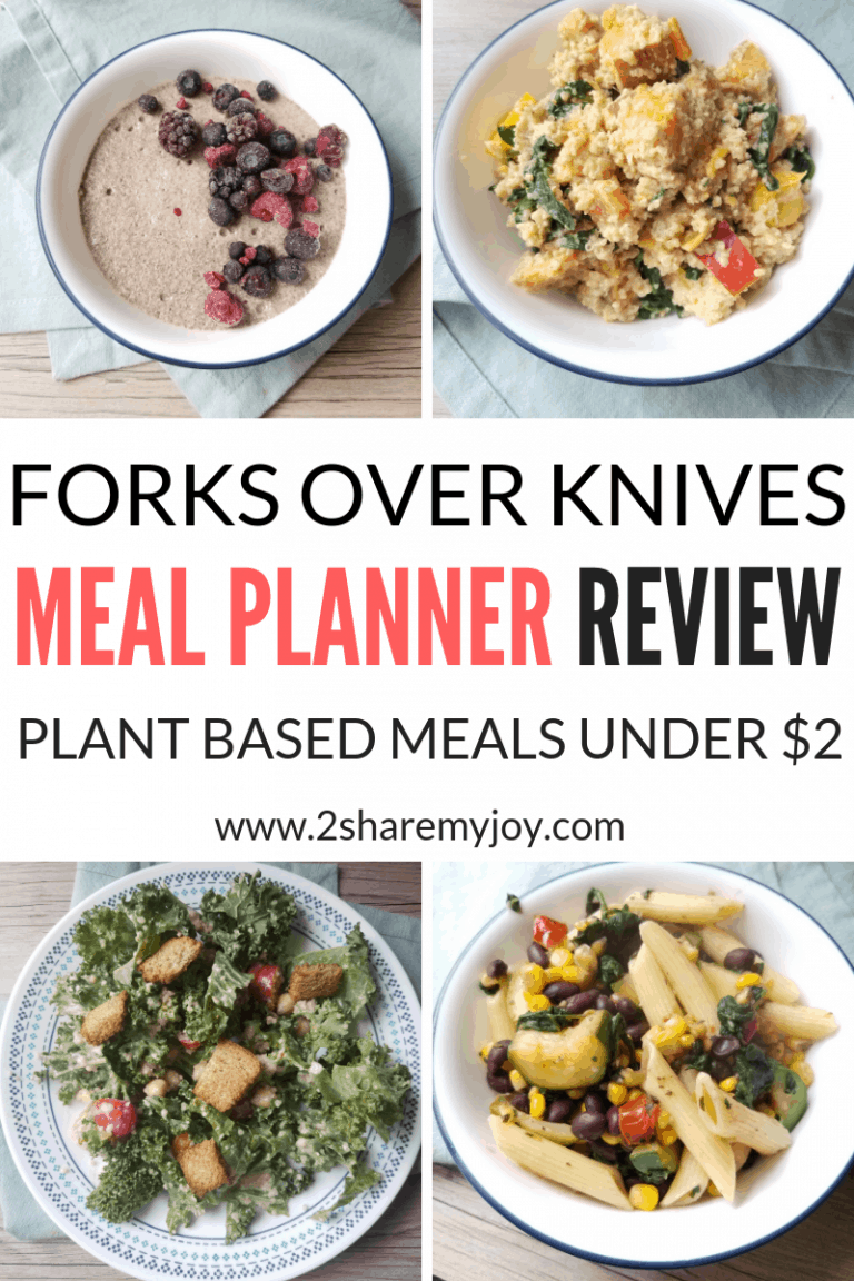 Forks Over Knives Meal Planner Review