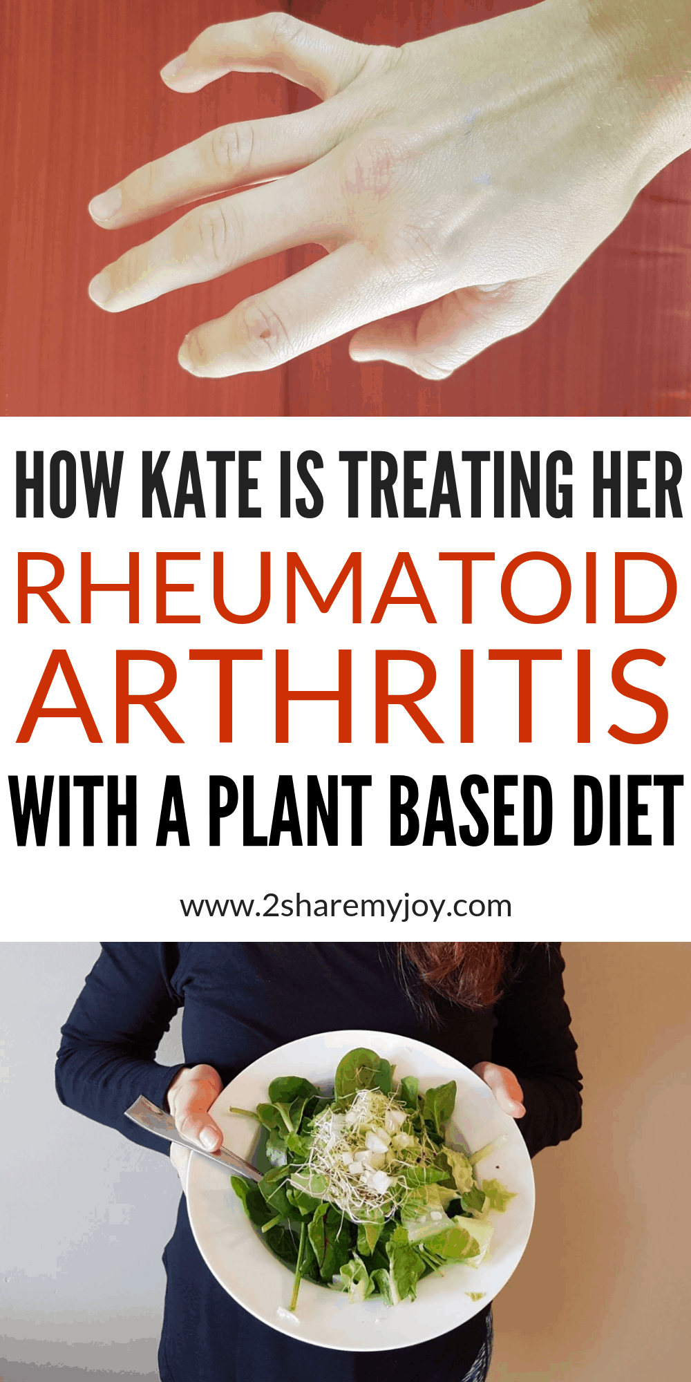 How Kate is Treating Her Rheumatoid Arthritis with a Plant-Based Diet