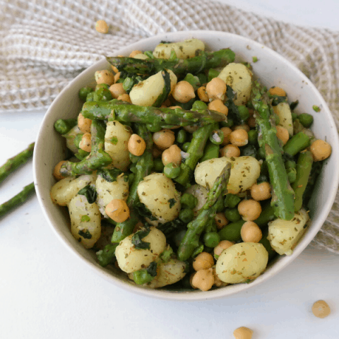 Italian Asparagus Gnocchi