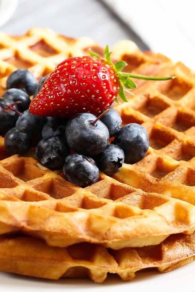 healthy vegan waffle recipes with oats