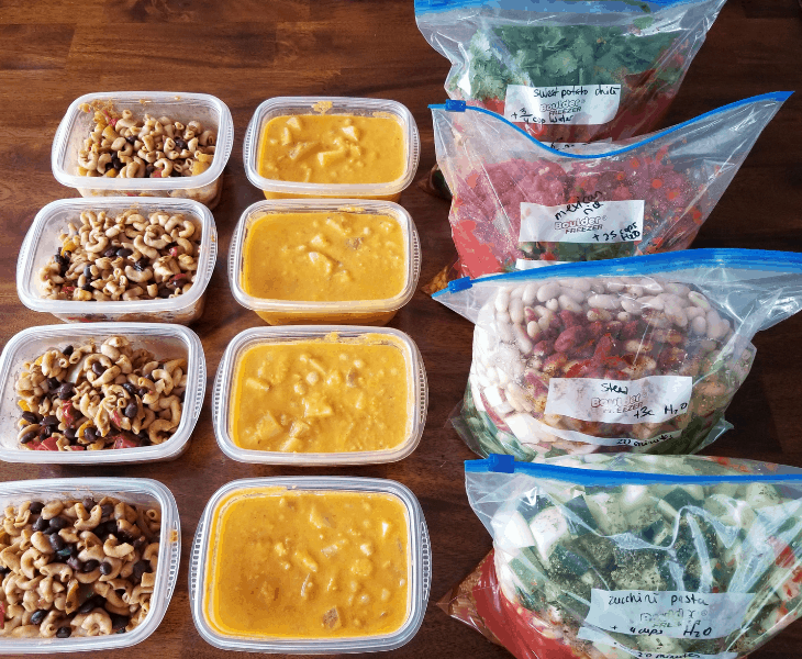 Vegan Freezer Meal Prep: 24 Servings For Under $37