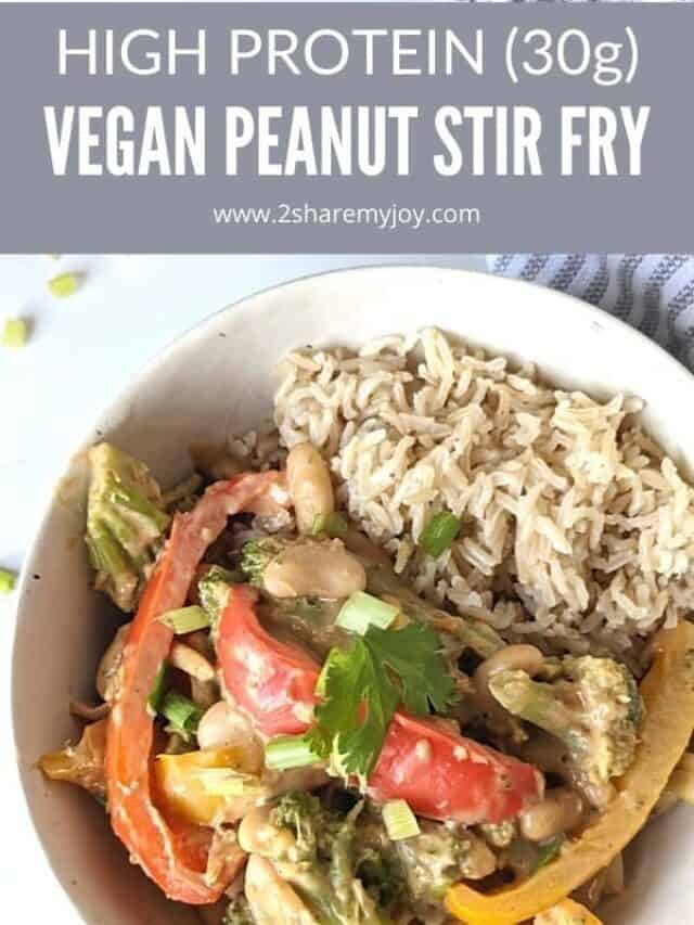 Vegan Peanut Butter Stir Fry