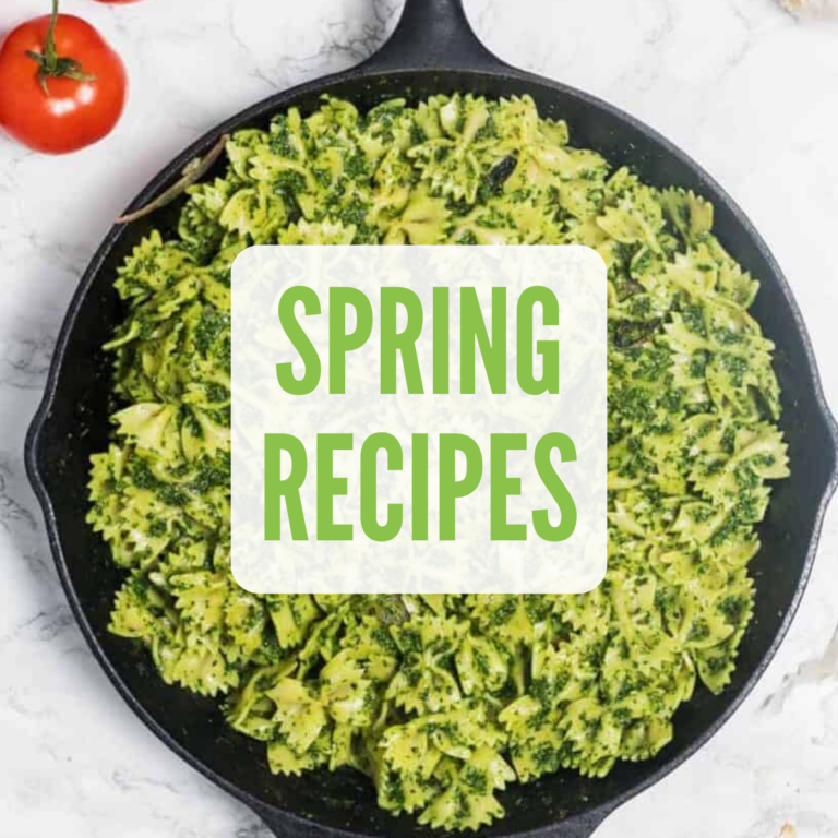 fresh vegan spring recipes