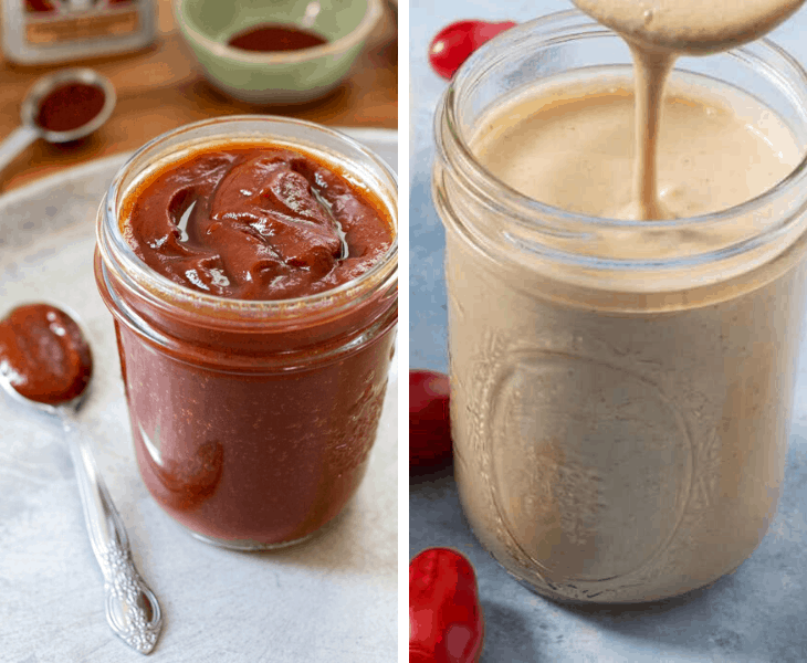 40+ Oil Free Plant Based Dressings and Sauces