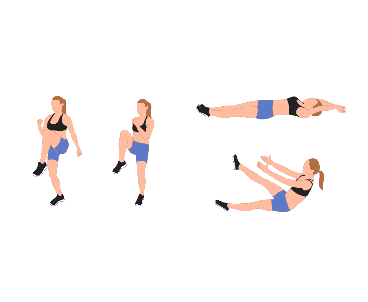 10 Minute Beginner Ab Workout for Women {At Home, No Equipment!}