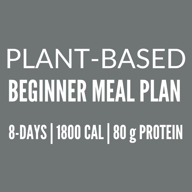 Plant Based Diet Plan PDF {For Beginners}