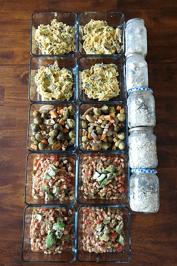 vegan meal prep for weight loss