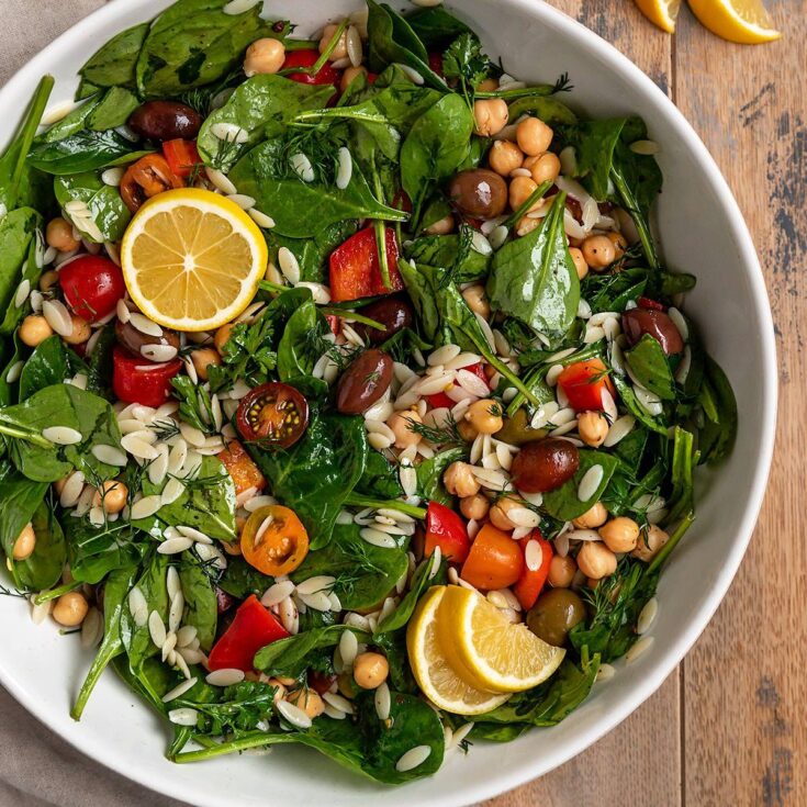Image for Vegan Mediterranean Orzo Salad