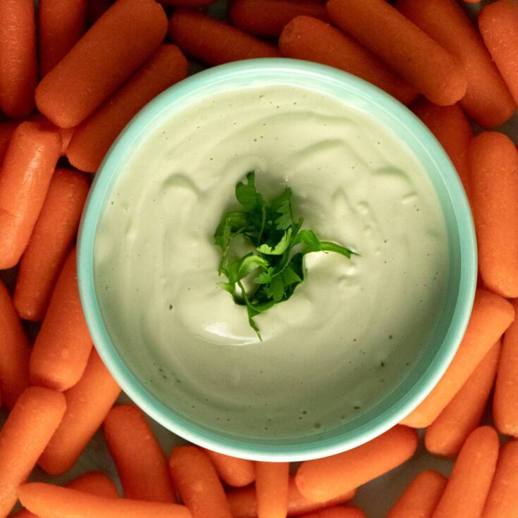 Image for Garlic cashew cream sauce for tacos, dips and more!