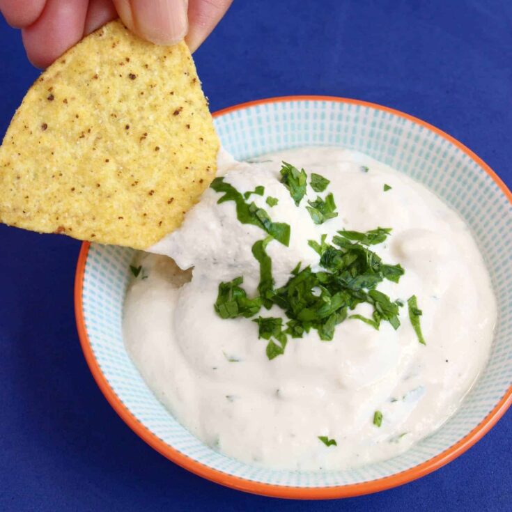 Image for Homemade Domino's Pizza Garlic Herb Dip (Vegan + GF)