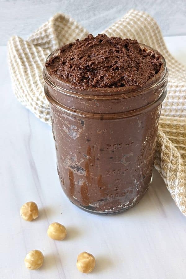 Healthy vegan nutella recipe