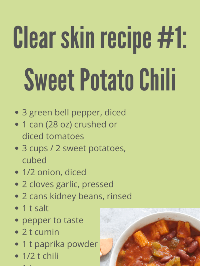 Clear Skin Meal Plan 7-Days
