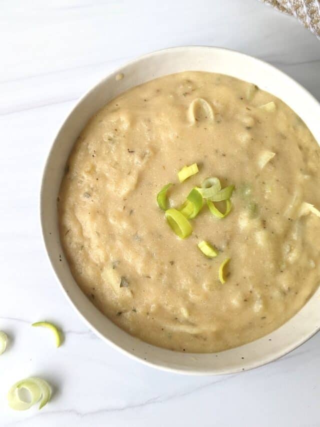 Easy Leek and Potato Soup