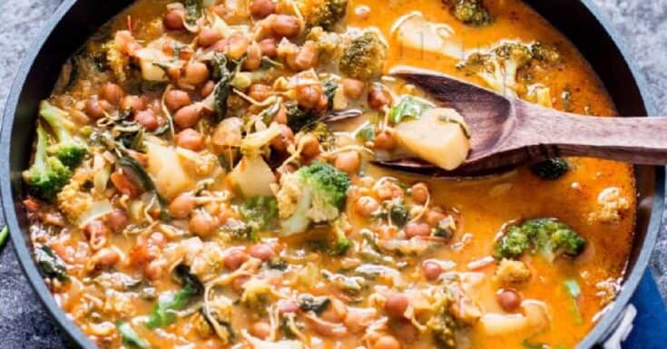 Image for Chickpea Curry With Loads of Veggies