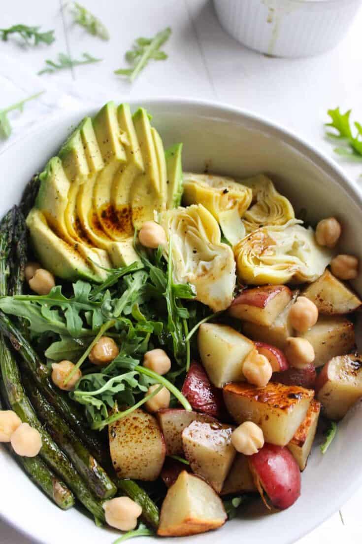 Image for Balsamic Spring Vegetable Salad {vegan, gluten free}