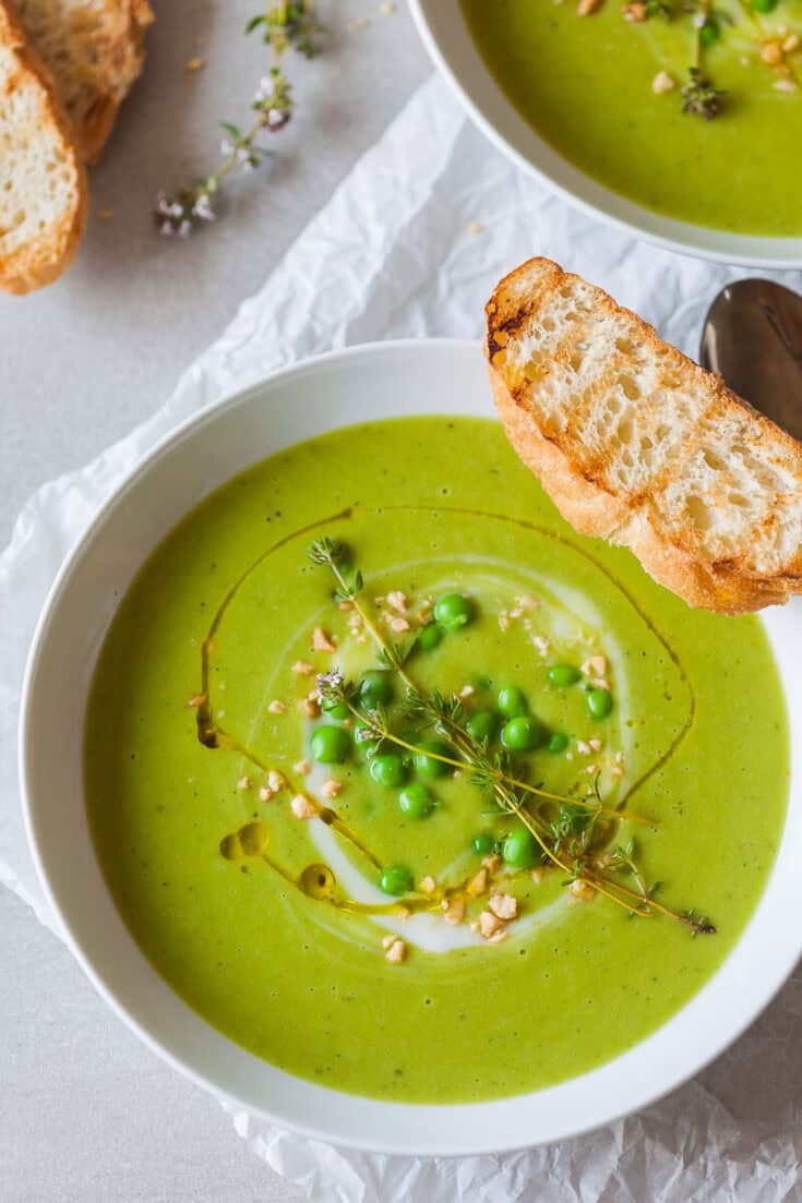Image for 5-ingredient Vegan Pea Soup
