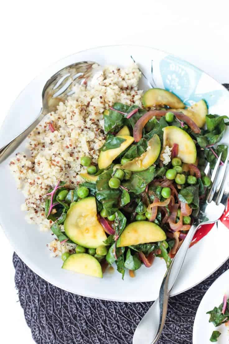 Image for Quinoa with Garden Vegetables (Gluten Free)