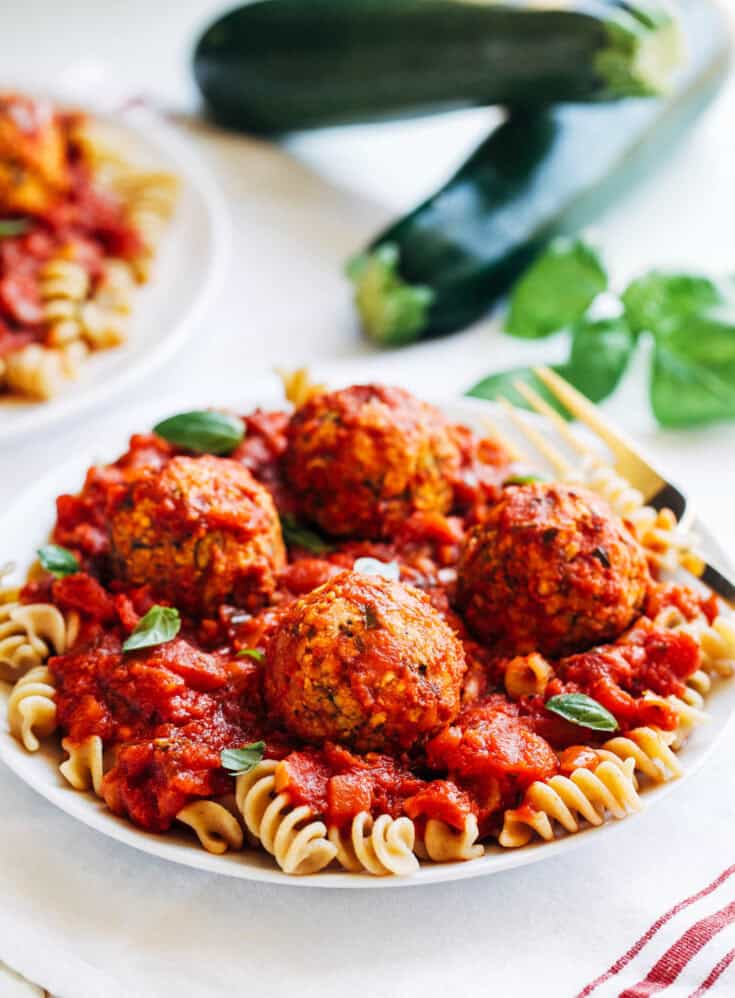 Image for Vegan Zucchini 'Meatballs' - Making Thyme for Health