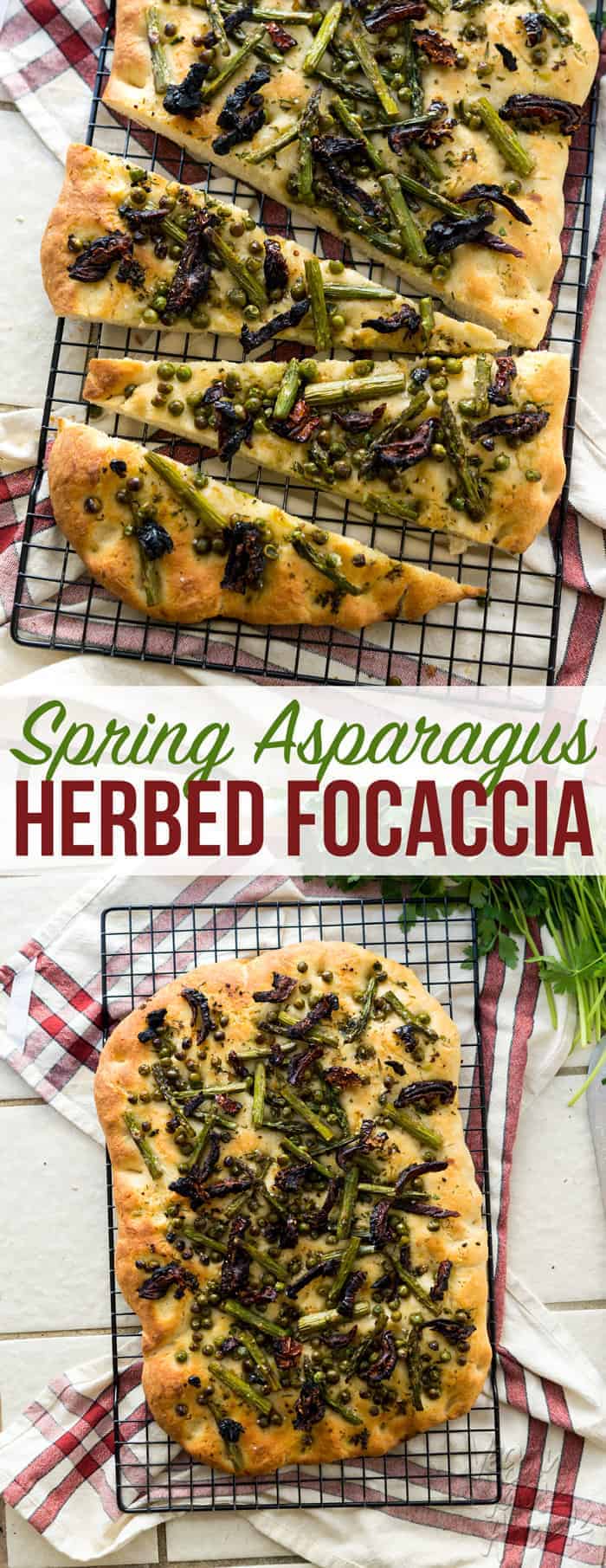 Image for Spring Asparagus Herbed Focaccia