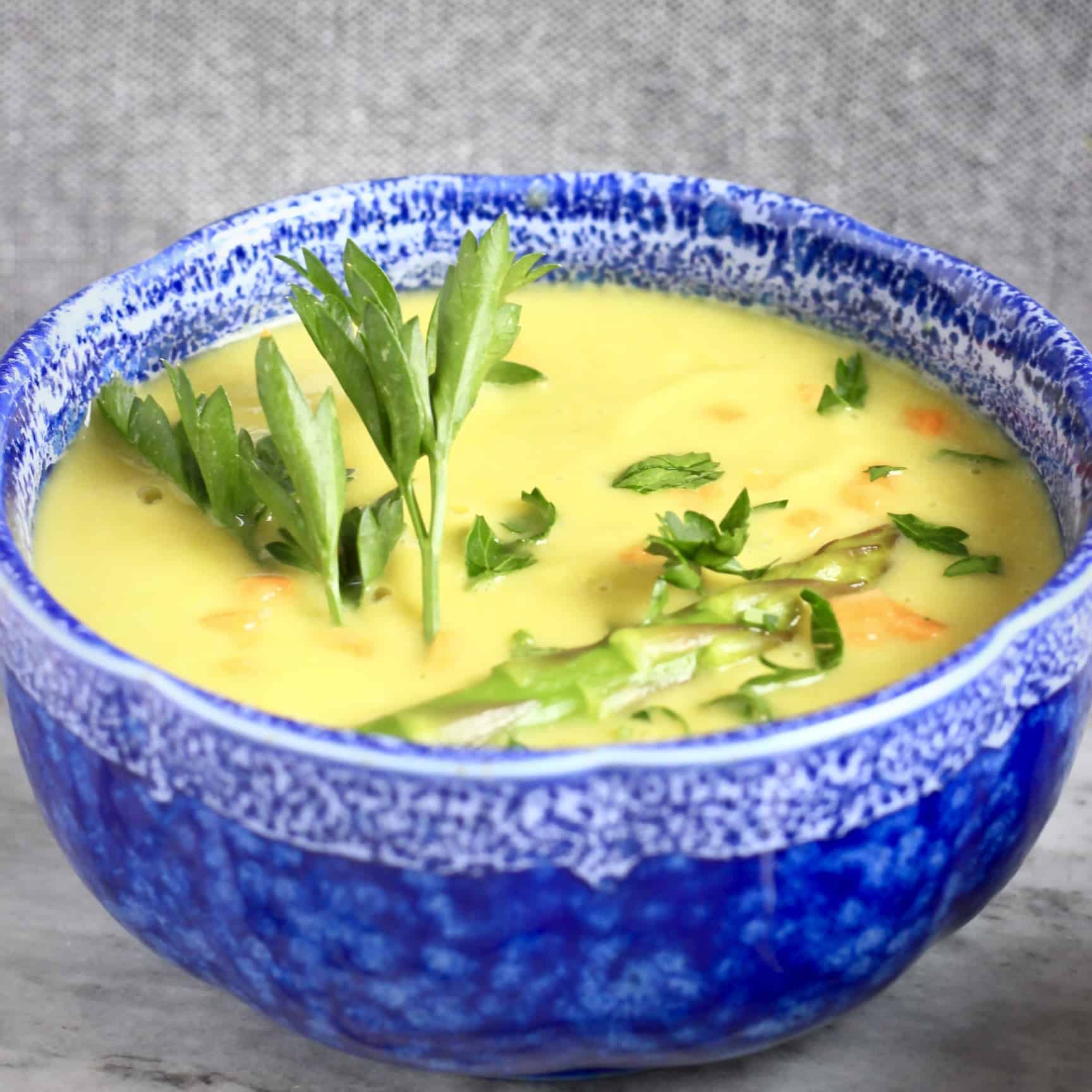 Image for Vegan Cream of Asparagus Soup (GF)