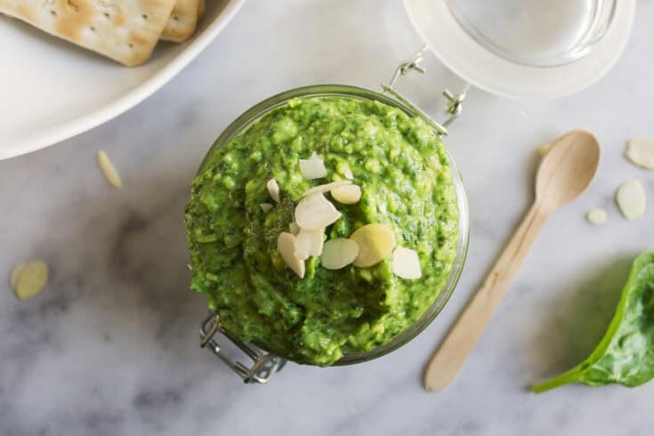 Image for Green Goddess Spinach & Avocado Pesto to glow from within