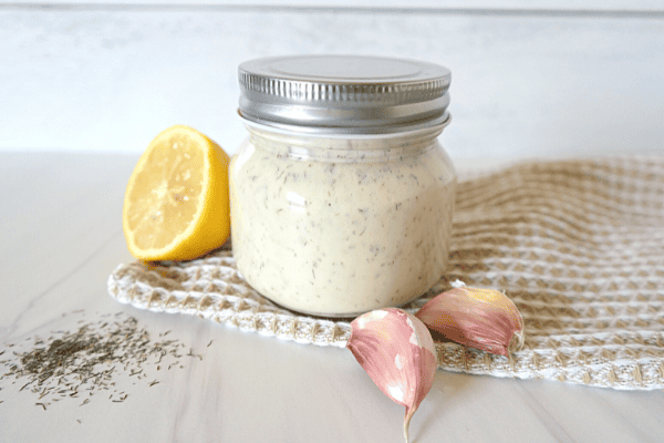 Dairy Free Ranch Dressing [Vegan | Oil Free]