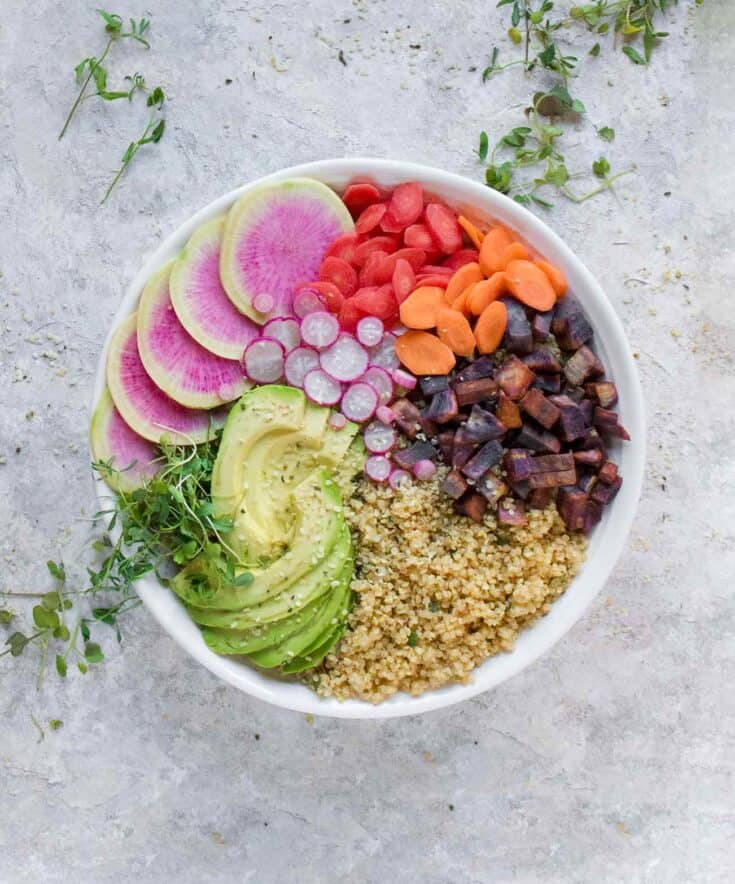 Image for Buddha Bowl with Spring Vegetables