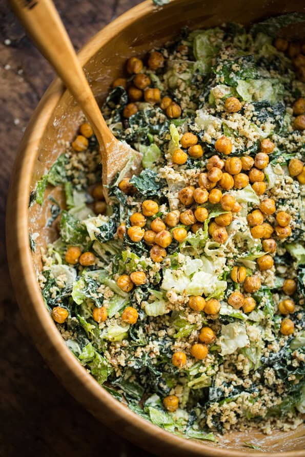 Image for Crowd-Pleasing Vegan Caesar Salad – Oh She Glows