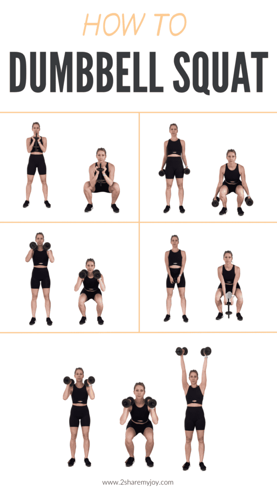 Workout Wednesday: How To Do Dumbbell Squats - SHEFIT