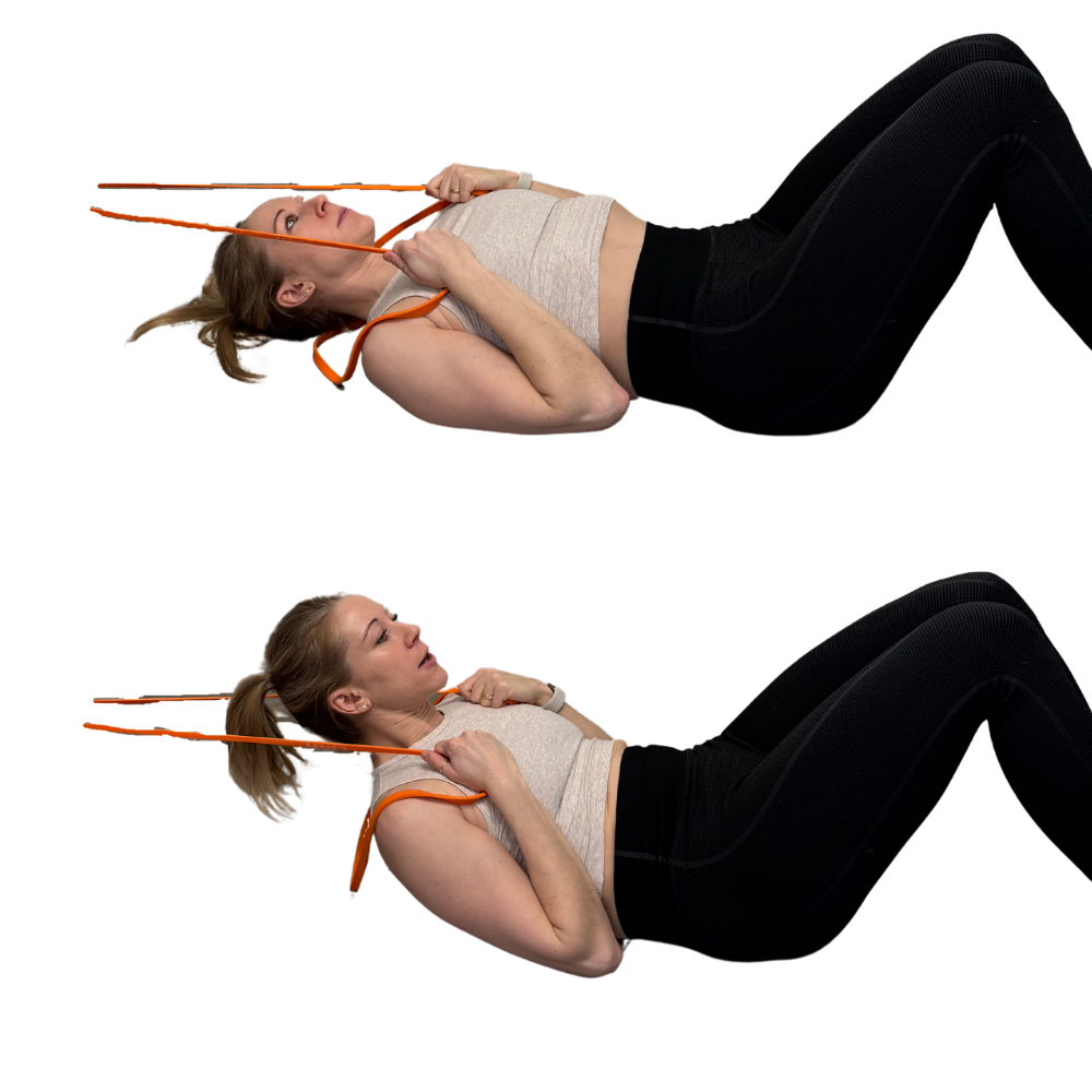 Resistance Band Crunch