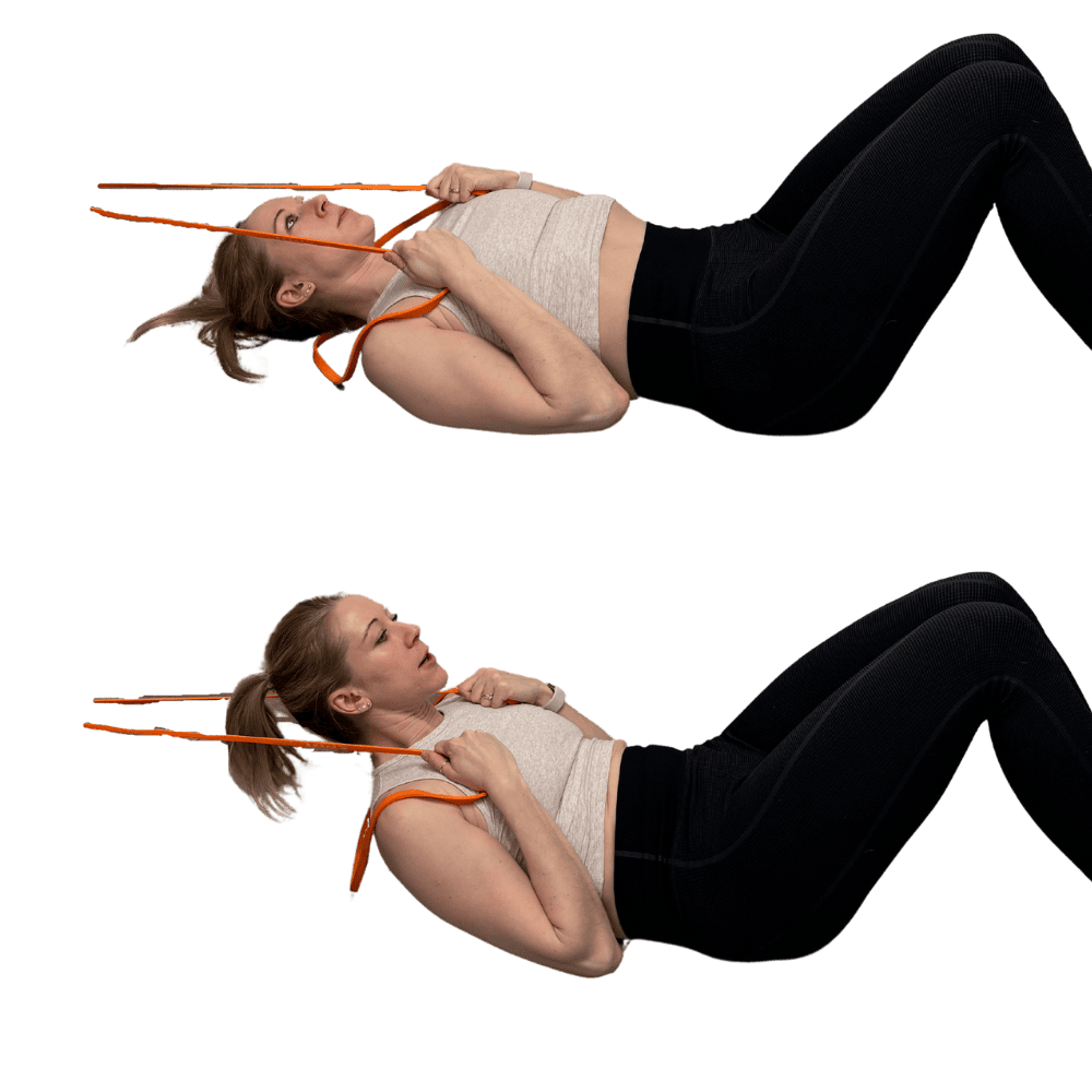 Resistance Band Crunch