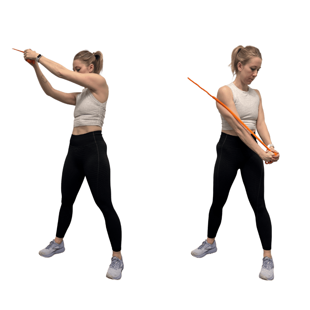 Resistance Band Wood Chop