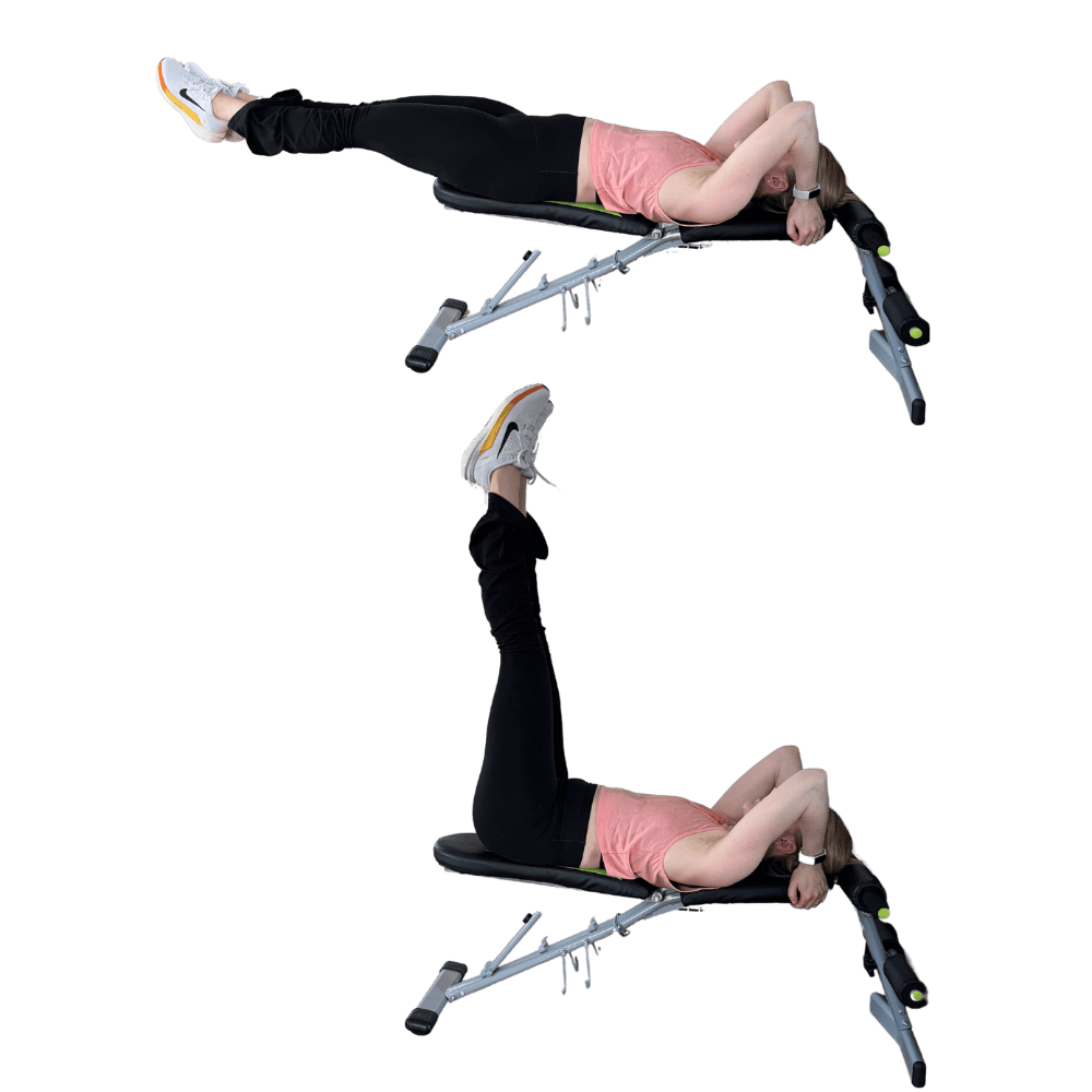 Bench Leg Raises