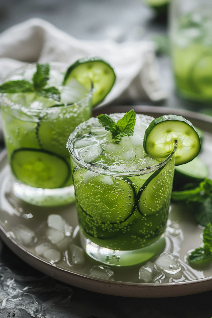 cucumber mint cooler
