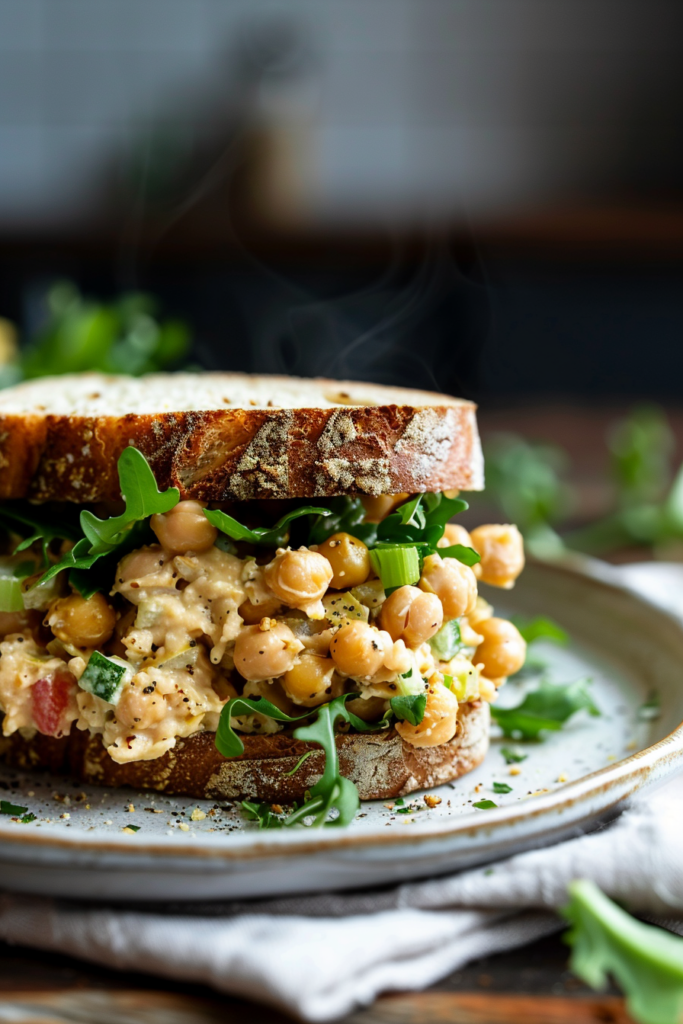 Chickpea Salad Sandwich 