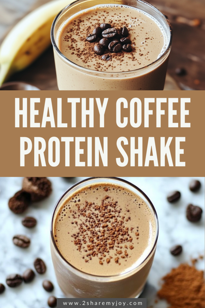 Coffee Meets Protein! 🌱🔥 Need a quick & nutritious breakfast? This creamy vegan coffee protein shake is the perfect blend of energy, muscle support, and deliciousness! Try different variations like iced mocha, keto, or a weight-loss-friendly version today! #MorningBoost #HealthyRecipes
