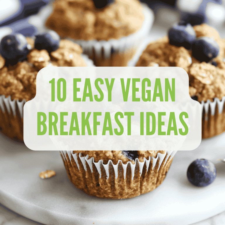 10 Quick and Easy Vegan Breakfasts for Busy Mornings