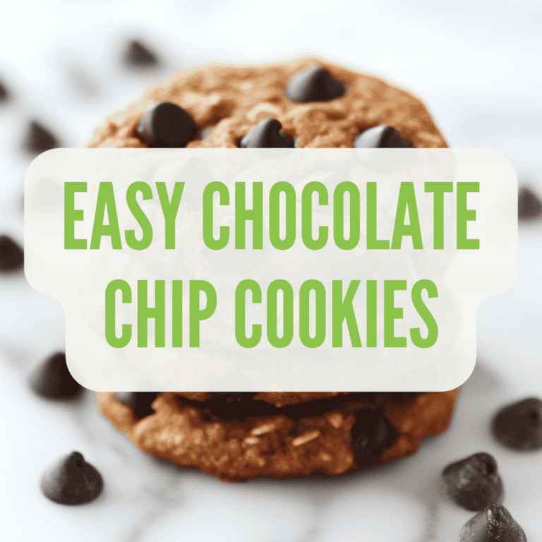 easy vegan chocolate chip cookies