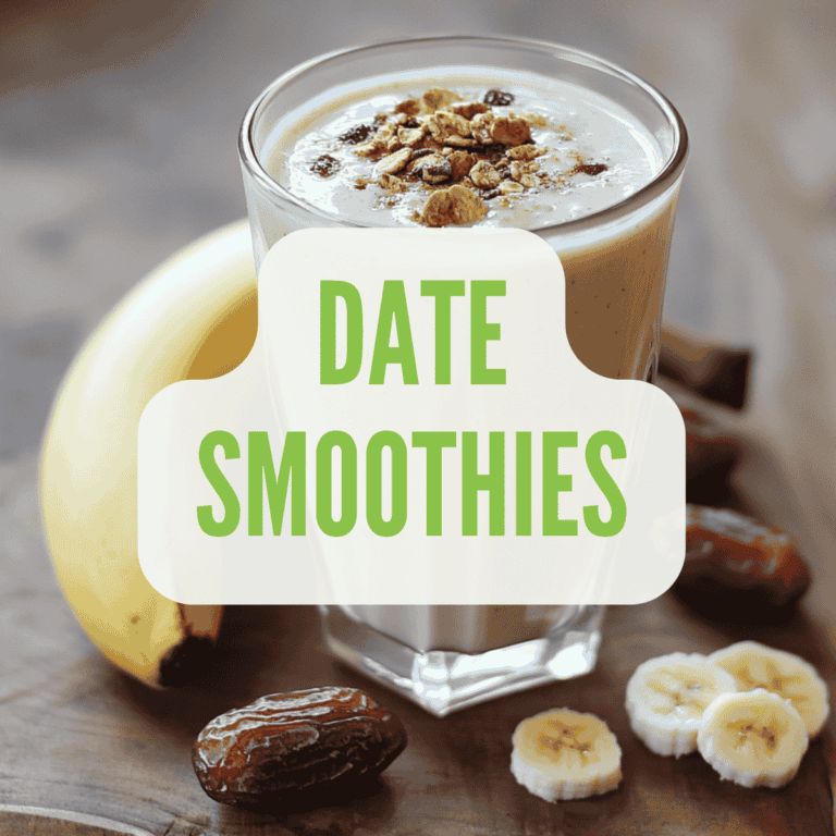 5 Easy Ways to Make a Date Smoothie: Quick, Delicious, and Nutritious