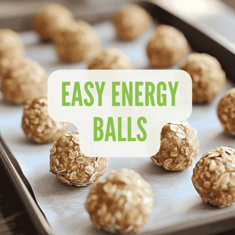 easy vegan energy balls recipes
