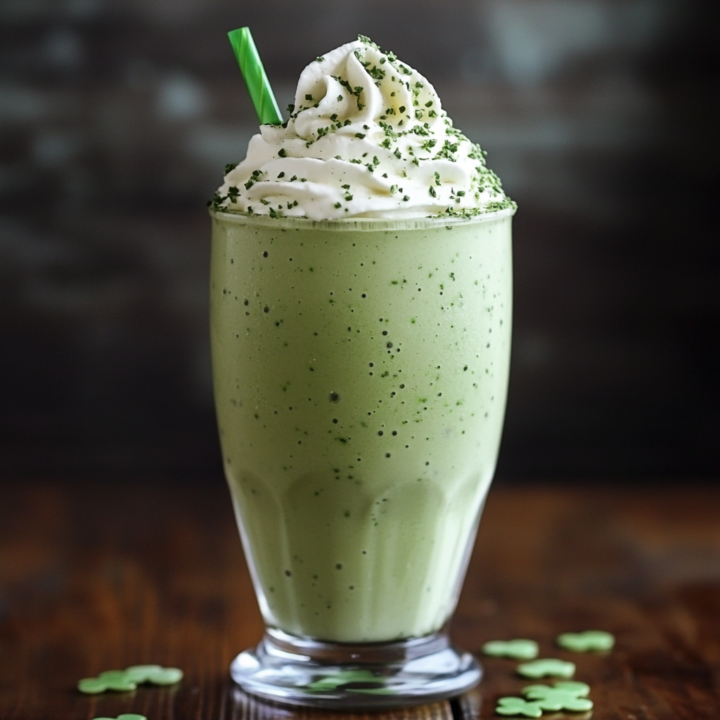 🍀 Healthy Vegan Shamrock Shake