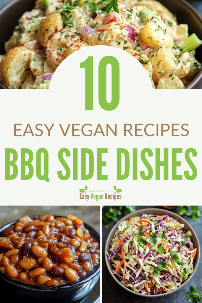 Your ultimate vegan BBQ guide! 🔥 These 10 delicious side dishes will complete your summer feast. From fresh watermelon salad to garlic-herb grilled mushrooms, there’s something for everyone! Save this for later!