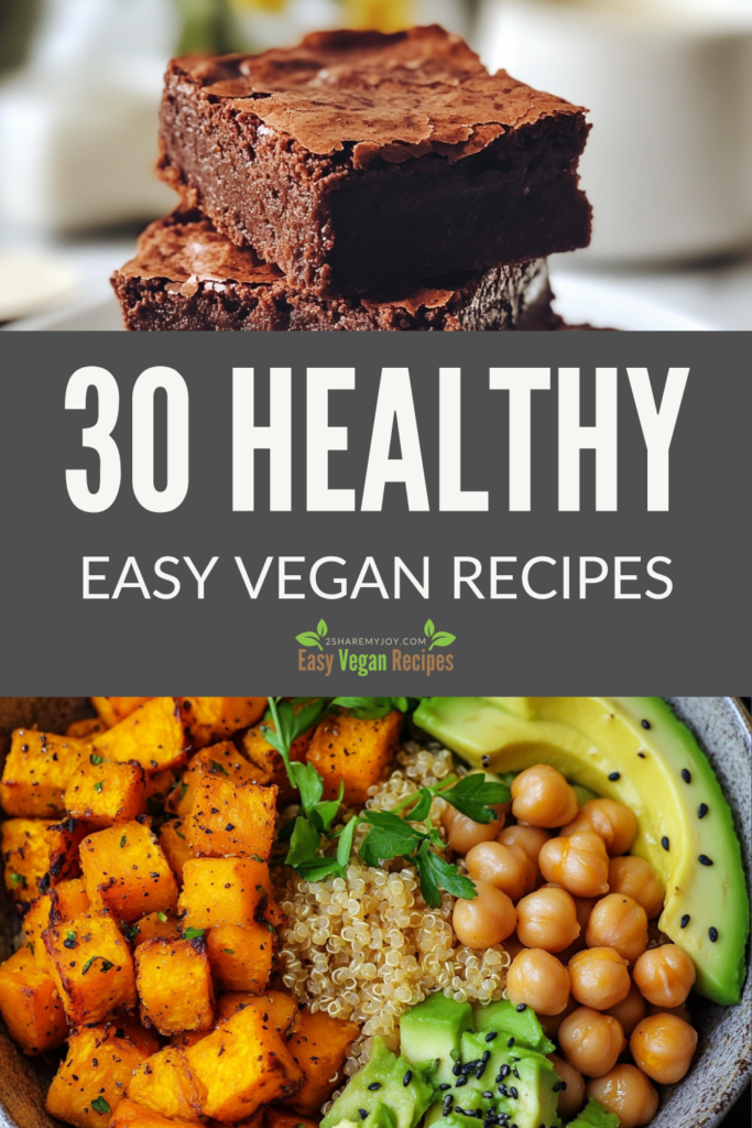 Want to make healthy eating effortless? This post features 30 easy vegan recipes that will have you feeling energized and satisfied. From tasty tofu scrambles to hearty veggie-packed bowls, these recipes use simple ingredients and minimal prep. Perfect for meal prep or busy days, they’ll keep you on track with your plant-based diet. Don’t forget to save this post for future meal inspiration!
