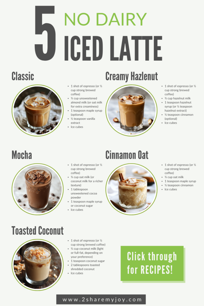 Your iced latte game just got an upgrade! These 5 delicious vegan recipes are smooth, creamy, and completely dairy-free. Whether you love classic flavors or want a fun twist like mocha or hazelnut, there’s a perfect latte for you. Save this post for easy, homemade coffee bliss! ☕💫 #veganicedcoffee #latteathome