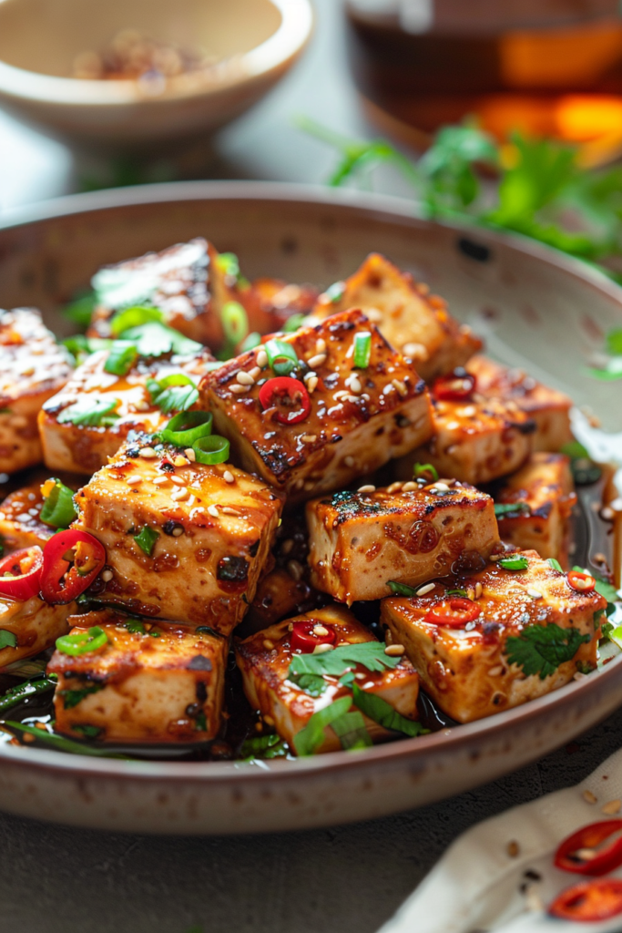 Spicy Peanut Marinade for tofu