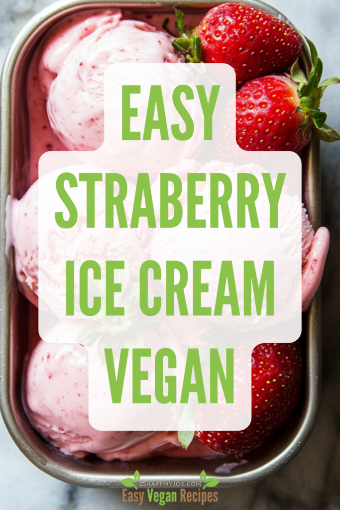 This vegan strawberry ice cream recipe is the perfect treat for those hot summer days! Made with fresh strawberries and coconut milk, it’s creamy, refreshing, and totally dairy-free. Get the recipe now! 🍓🍦 #VeganIceCream #DairyFree #SummerTreats