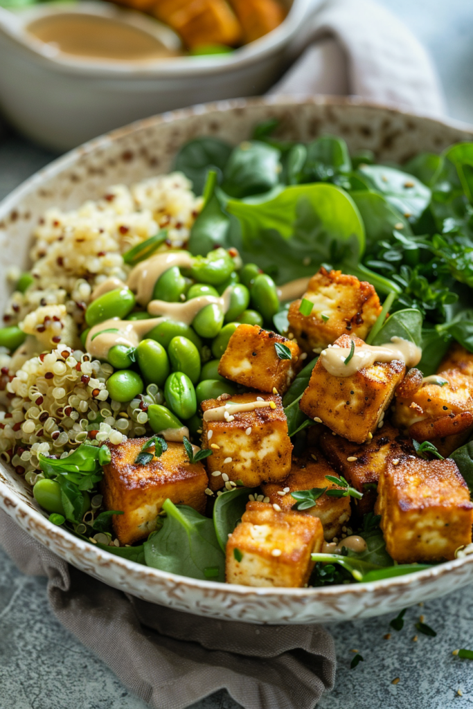 Tofu & Quinoa Power Bowl (25g Protein)